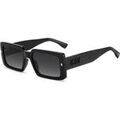 Lunettes sur Grenoble : Lunettes de soleil Dsquared ICON 0029/S Lunettes de soleil, Noir/Gris, 55 mm