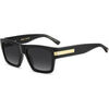 Lunettes de soleil Dsquared D2 0198/S Lunettes de soleil, Noir/Gris, 55 mm