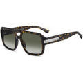 Lunettes de soleil Dsquared D2 0197/S Lunettes de soleil, Havana/Vert, 57 mm