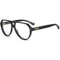 Lunettes sur Grenoble : Lunettes de soleil Dsquared D2 0204 Cadres Optiques, Noir, 58 mm