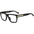 Lunettes sur Grenoble : Lunettes de soleil Dsquared D2 0200/G Cadres Optiques, Noir, 55 mm