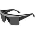 Lunettes sur Grenoble : Lunettes de soleil Dsquared D2 0188/S Lunettes de soleil, Noir/Gris, 99 mm