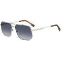 Lunettes sur Grenoble : Lunettes de soleil Dsquared D2 0175/S Lunettes de soleil, Palladium/Bleu, 61 mm