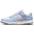 Baskets basses Nike Dunk Low White Blue Airbrush