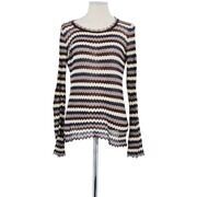 Pull Gil Santucci Pull en coton marron