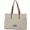 Cabas Caf&eacute; Noir CAFE NOIR M072 SHOPPING MACRAME Beige