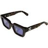 Lunettes de soleil Off-White OW1022 VIRGIL Lunettes de soleil, Havana/Bleu clair, 50 mm