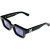 Lunettes de soleil Off-White OW1022 VIRGIL Lunettes de soleil, Noir/Bleu clair, 50 mm