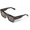 Lunettes de soleil Off-White OW1006 DAVIE Lunettes de soleil, Noir/Fum&eacute;e, 50 mm Noir
