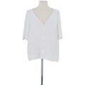 Gilets sur Grenoble : Gilet S&eacute;zane Blouse blanche Blanc