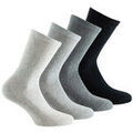 Chaussettes sur Grenoble : Chaussettes Kindy Pack de 4 mi-chaussette femme jersey unies