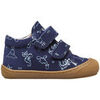 Baskets basses enfant Naturino Chaussures premiers pas en su&egrave;de COCOON VL Bleu