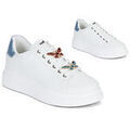 Baskets basses Ex&eacute; Shoes 66-61EX11-PU-WHITE-BLUE Blanc