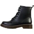 Bottes femme sur Grenoble : Bottines Super Mode Bottines &agrave; Lacets Noir