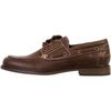 Chaussures bateau Super Mode Moccassin &agrave; Lacet Marron