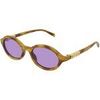 Lunettes de soleil Gucci GG2153S Lunettes de soleil, Havana/Violet, 51 mm
