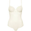 Maillots de corps Lisca Body pr&eacute;form&eacute; amincissant Opal Blanc