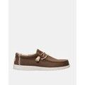 Baskets homme sur Grenoble : Baskets basses HEYDUDE 40700 WALLY STRETCH CANVAS