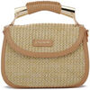 Sac a main Caf&eacute; Noir CAFE NOIR Q007 BORSA IN RAFIA Marron