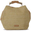 Sac Caf&eacute; Noir CAFE NOIR Q007 BORSA IN RAFIA Beige