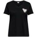 Tee-shirts sur Grenoble : T-shirt Only Carmakoma 195444VTPE26