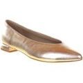 Chaussures d&eacute;contract&eacute;es femme sur Grenoble : Ballerines Reqin's VESTA Dor&eacute;