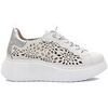 Baskets basses Wonders A3641OFFPLATA