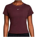 Tee-shirts sur Grenoble : T-shirt Nike W NSW RIB TGHT SS TEE