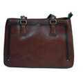 Sacs &agrave; mains sur Grenoble : Sac &agrave; main Katana Sac Shopping Cuir De Vachette Collet V&eacute;g&eacute;tal 66803 Marron
