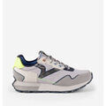 Baskets basses V 1985 VICTORIA 1985 BASKET WING NYLON CRO&Ucirc;TE DE CUIR 8803114 Gris