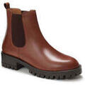 Bottes femme sur Grenoble : Bottines Leonarrxswan Chelsea Estelle - Marron