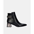 Bottes femme sur Grenoble : Bottines Ex&eacute; Shoes P987 H2216 Noir