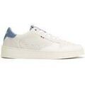 Baskets femme sur Grenoble : Baskets basses Le Formier LUCAS 9 BLANC+BLEU