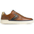Baskets homme sur Grenoble : Baskets basses Redskins LERMI COGNAC+MARINE+BEIGE