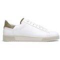 Baskets homme sur Grenoble : Baskets basses KOST HOMERUN BLANC+OLIVE