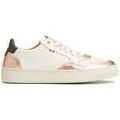 Baskets basses Le Formier BROCARD 11 ECRU+ROSE