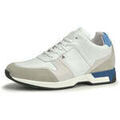 Baskets homme sur Grenoble : Baskets basses Azzaro ROSARIO 5 BLANC+BLEU