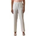 Pantalons sur Grenoble : Pantalon Daxon by - Pantalon femme enti&egrave;rement &eacute;lastiqu&eacute; Blanc