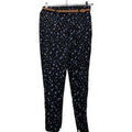 Pantalons sur Grenoble : Pantalon Cache Cache Pantalon ajust&eacute; Taille 38 / M Noir multicolor