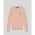 Pull Lyle & Scott KN2136V COTTON CREW-Y120 PINK GRAPEFRUIT