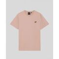 Tee-shirts sur Grenoble : T-shirt Lyle & Scott TS400VOGT-Y120 PINK GRAPEFRUIT