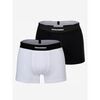 Boxers Dsquared DCX210070 - TWIN 2PACK TRUNK-010 BLACK/WHITE Multicolore