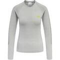 Tee-shirts sur Grenoble : T-shirt hummel T-shirt GG-12 Gris Stretch Femme