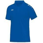 Polo Jako Polo Classico bleu manches courtes