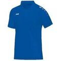 Polo Jako Polo Classico bleu manches courtes