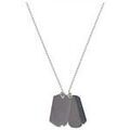 Colliers sur Grenoble : Collier Alpha Industries SS266967 DOG TAG-31 SILVER