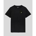 Tee-shirts sur Grenoble : T-shirt Lyle & Scott TS2023V OVERSIZE T-SHIRT-Z865 JET BLACK