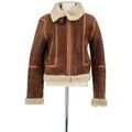 Vestes sur Grenoble : Veste Vanessa Bruno Veste en cuir marron