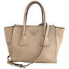 Sac &agrave; main Prada Cabas beige Beige