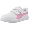 Baskets basses enfant Puma Chaussures Courtflex V3 V design moderne rose